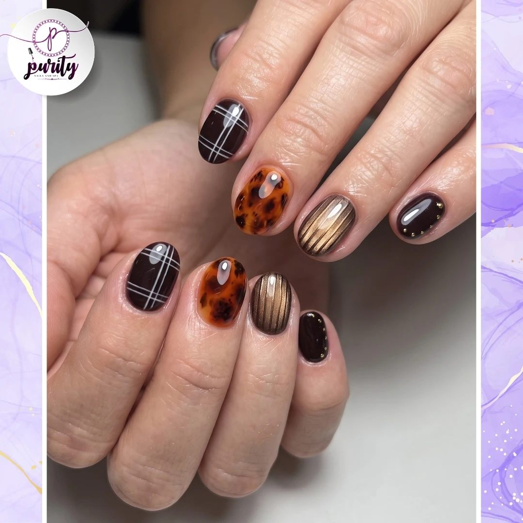 Natural nails art